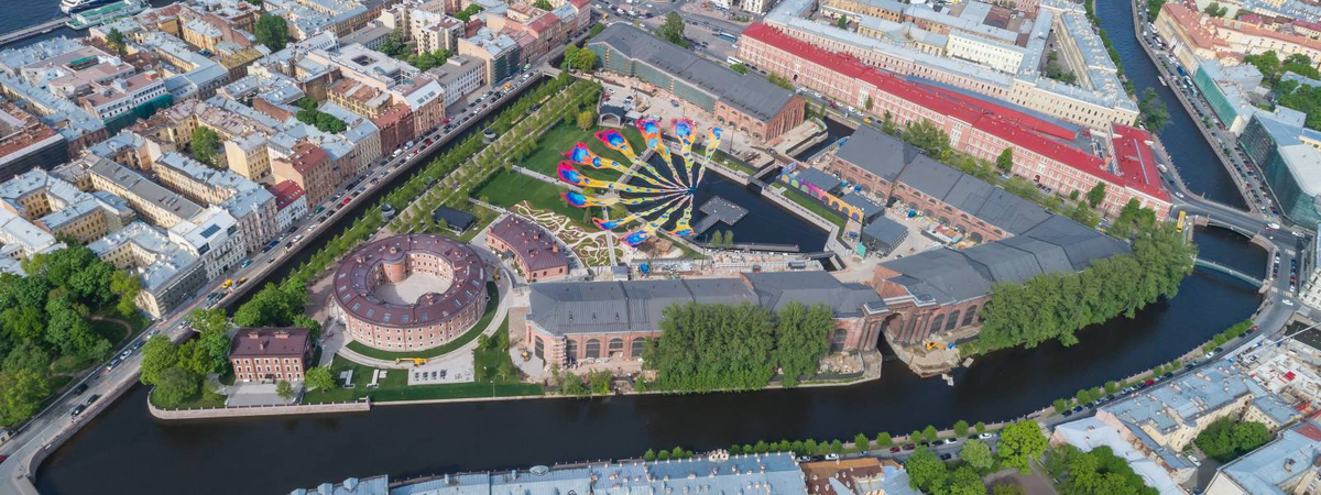 Остров Новая Голландия в Санкт-Петербурге