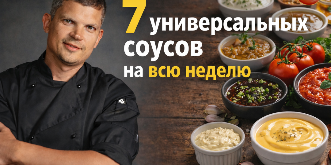 7 универсальных соусов на всю неделю