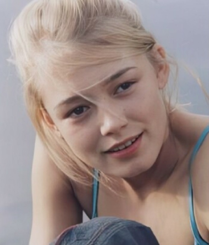 Оксана Акиньшина в детстве