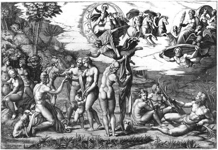 Рафаэль. «Суд Париса». 1515-1516 гг.