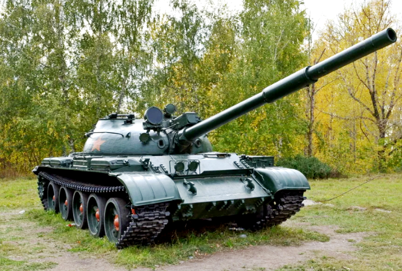 Танк СССР – Т-62, первый такой в мире