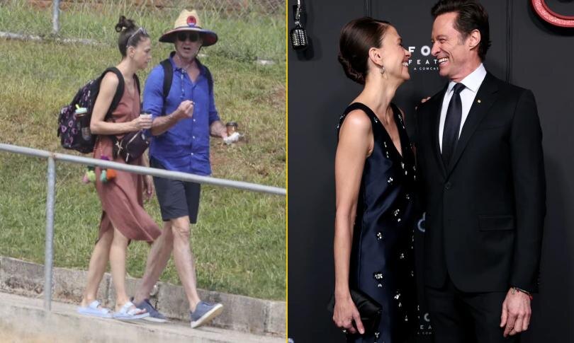    Источник:  Getty Images | Cindy Ord / EastNews | SCLA, SANC | Хью Джекман и Саттон Фостер отдыхают в Коста-Рике.