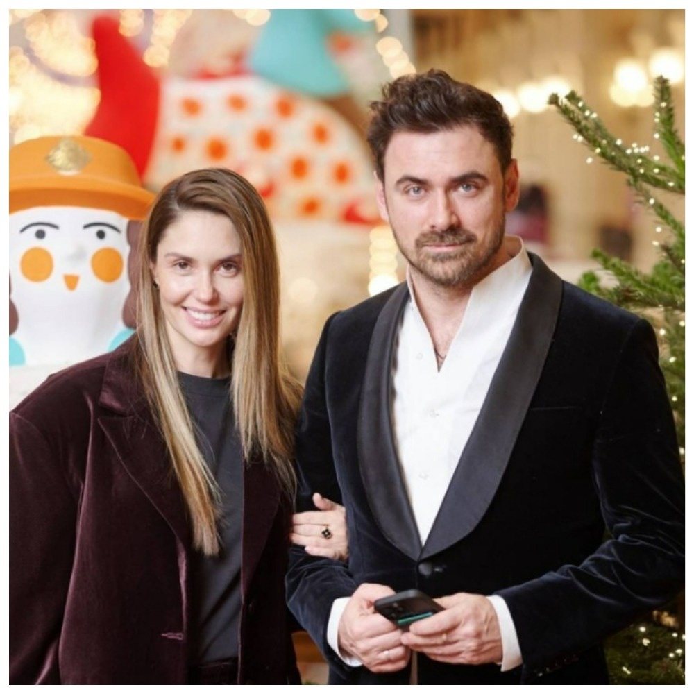 Агата Муцениеце с мужем Петром Дрангой