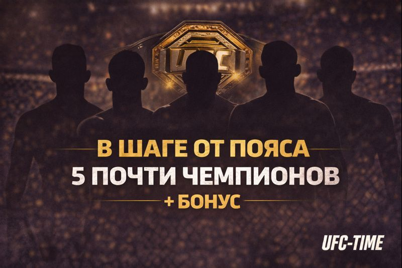 В шаге от пояса UFC