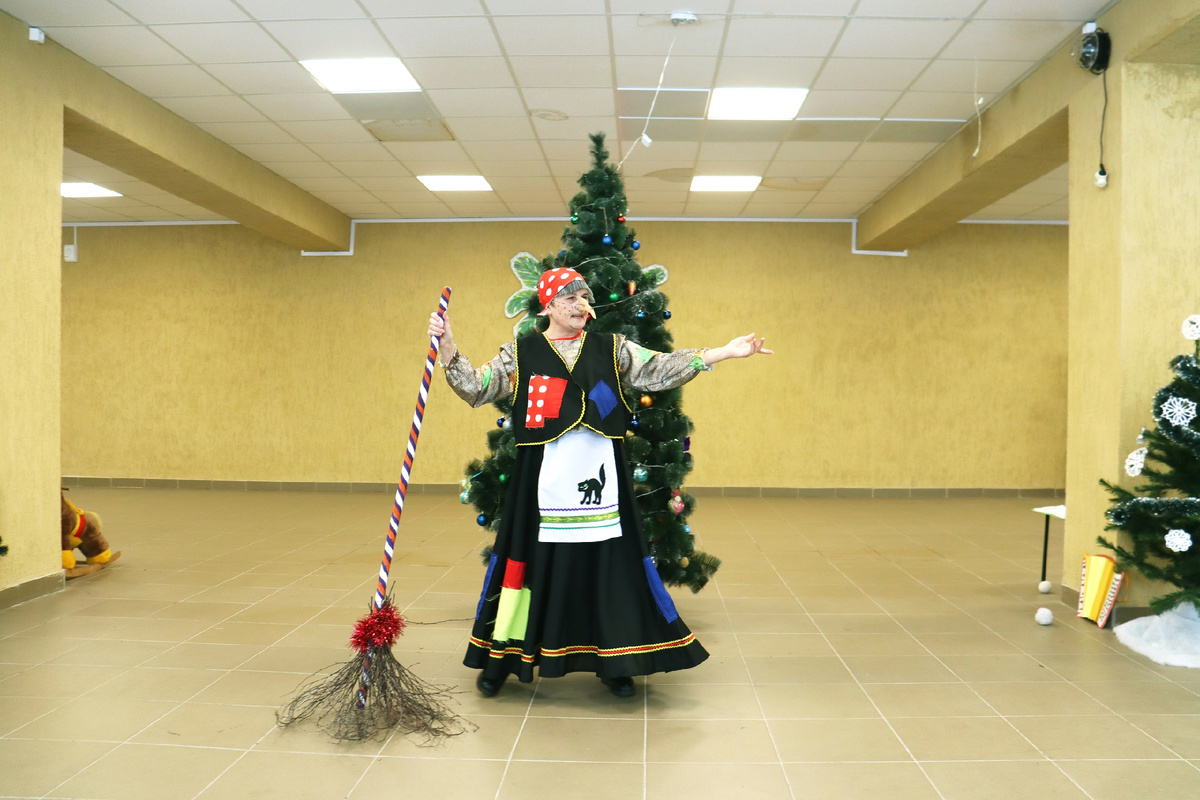 Я в роли Бабы - Яги