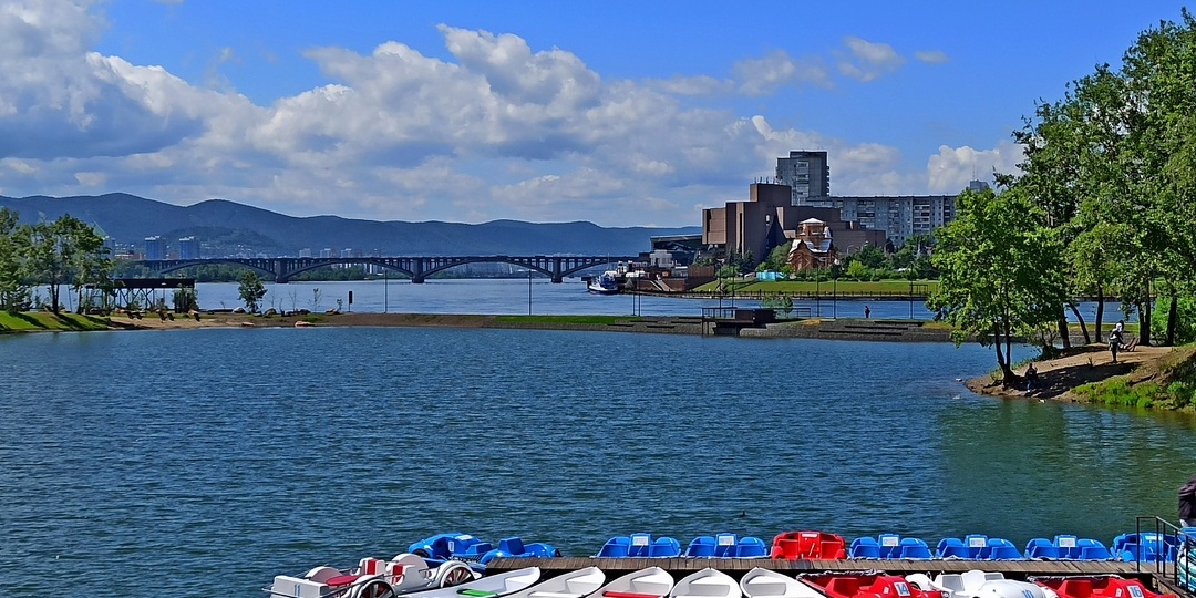 Обитаемый остров Татышев! Уголок природы в центре мегаполиса и суслики, как символ Красноярска!