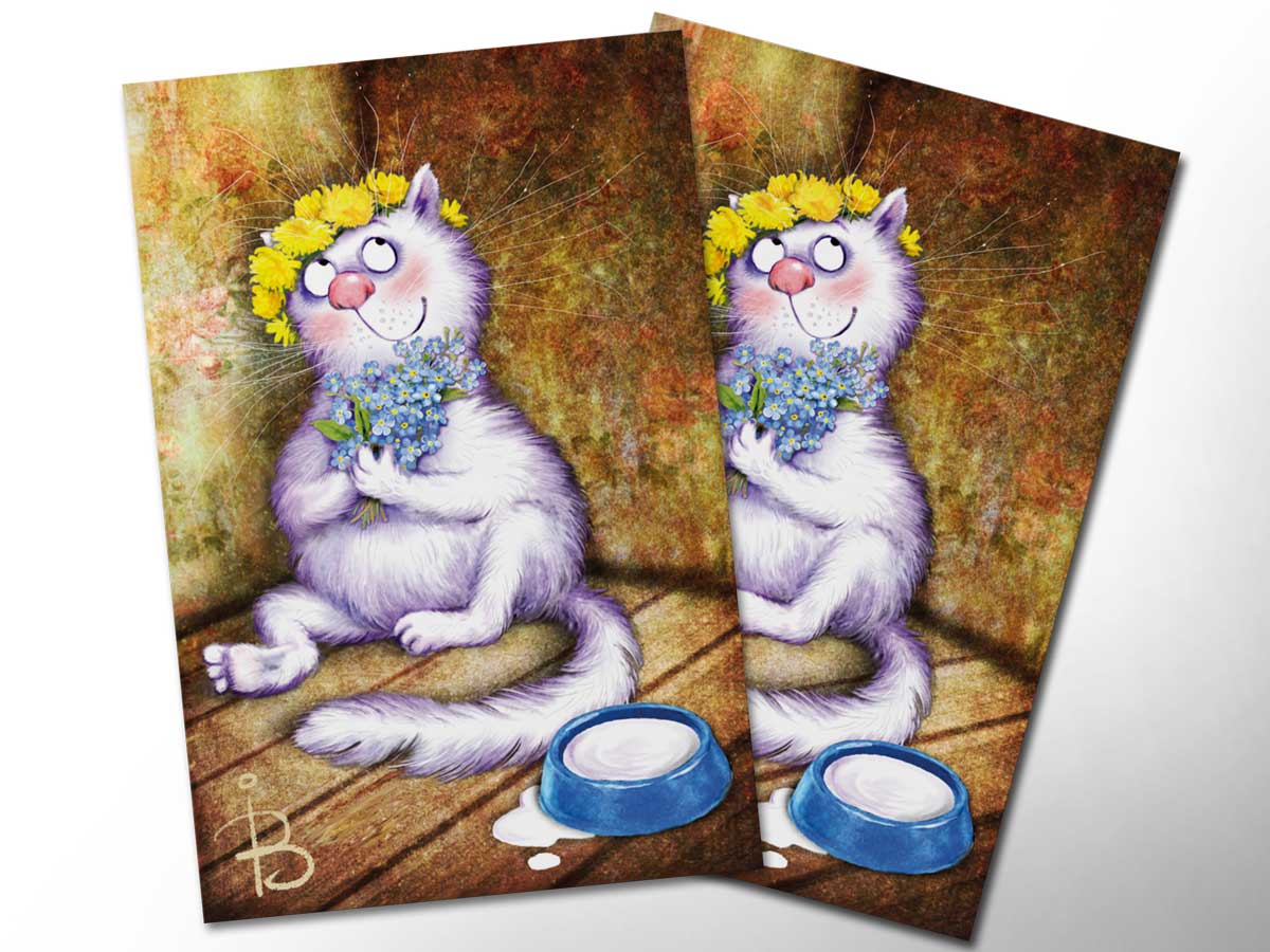 очаровательные коты Рины Зенюк