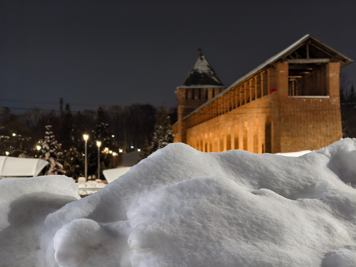 Зима в городе