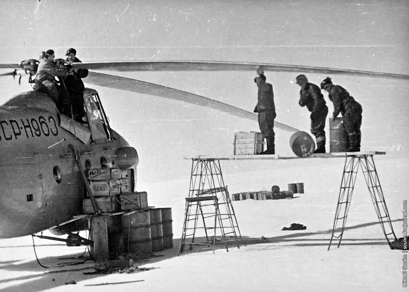 Ми-4. Фото времён СССР