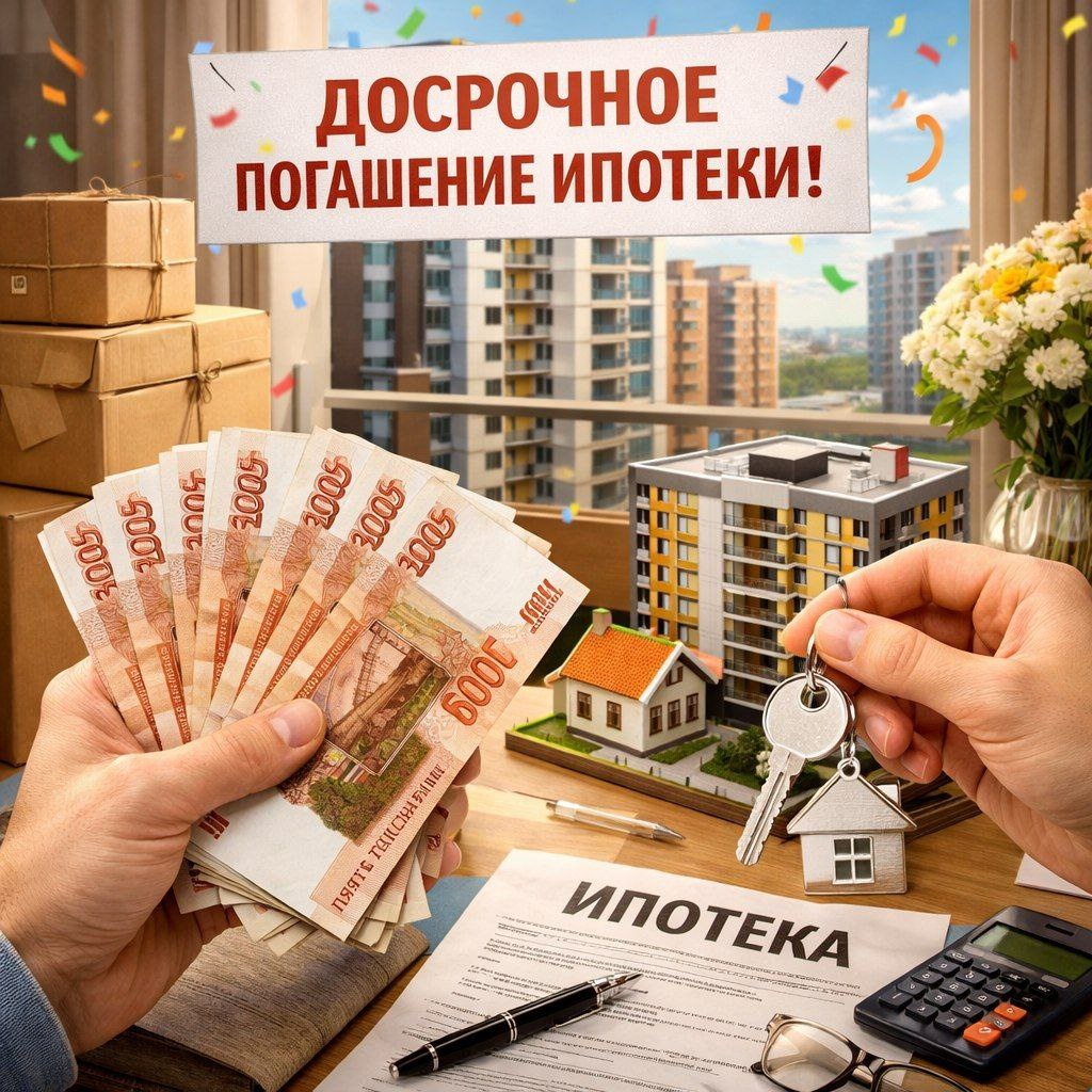 Где взять денег на досрочное погашение ипотеки?