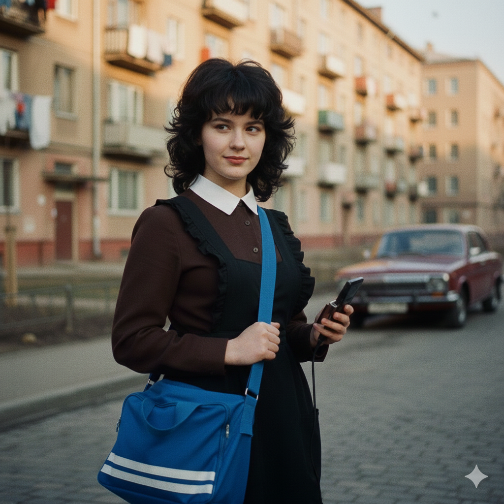  Мы с мамой купили её — синюю, спортивную, модную.