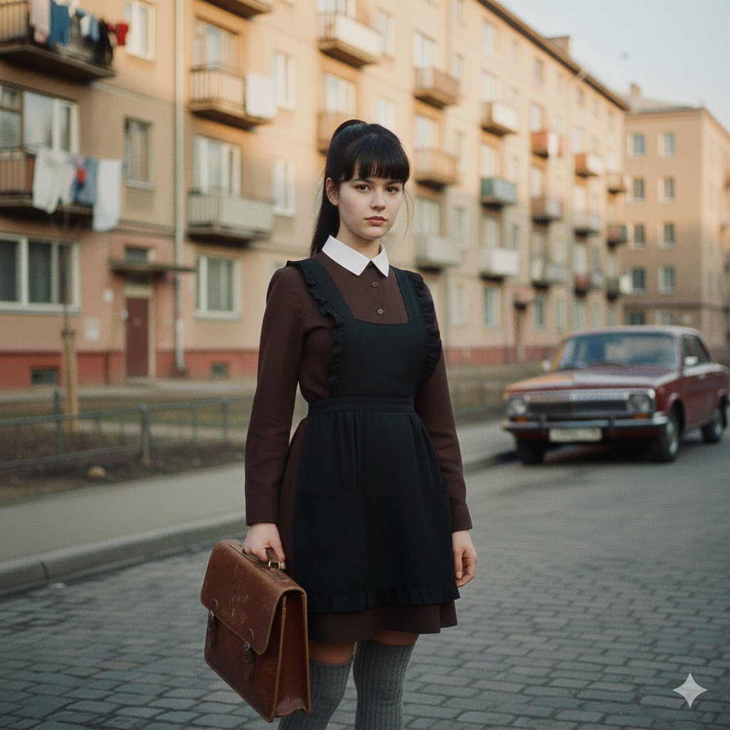 Внутри гусеницы уже проснулась бабочка, а снаружи всё еще болтался школьный портфель