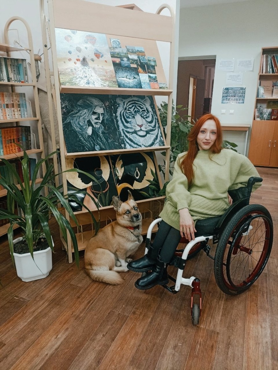    Собака-помощница всегда выручает свою хозяйку. из архива героя публикации