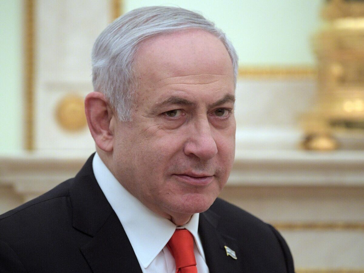    Премьер-министр Израиля Биньямин Нетаньяху во время встречи с президентом РФ Владимиром Путиным | © РИА Новости / Евгений Биятов