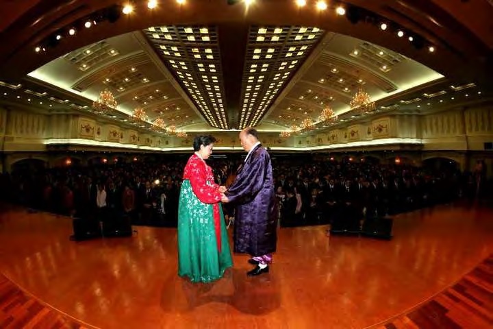 Мун Сон Мён и Хан Хакча - Истинные Родители