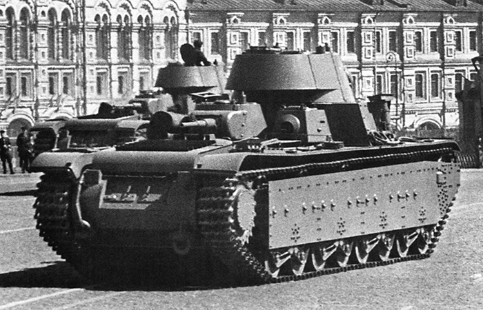 После Т-35 концепцию танков изменили
