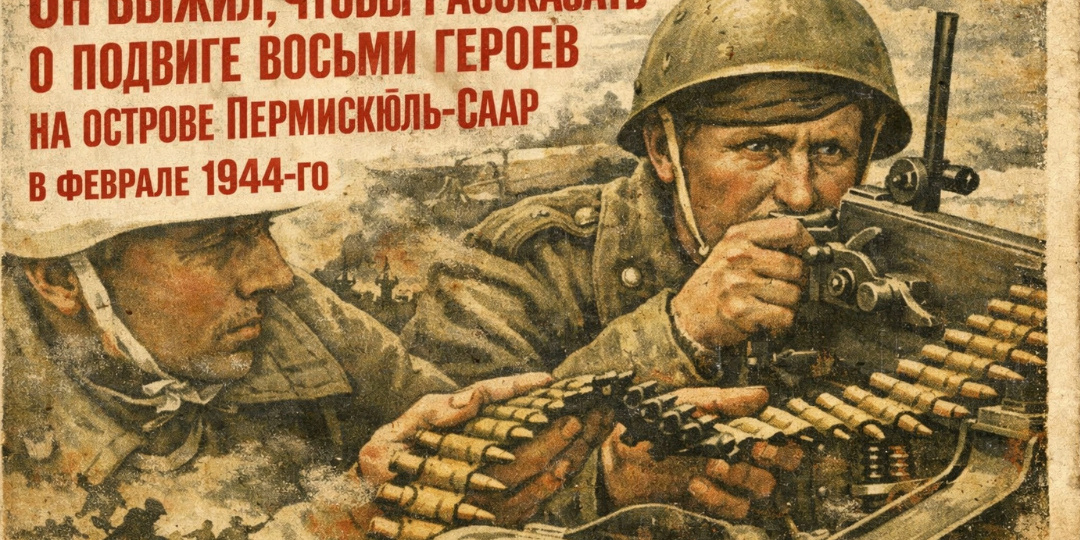 Он выжил, чтобы рассказать: о подвиге восьми героев на острове Пермискюль-Саар в феврале 1944-го