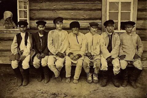 Русские крестьяне начала XX века