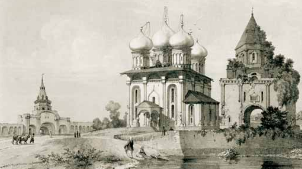 Измайлово. Литография А.Дюрана. 1845 г. hrhi.ru