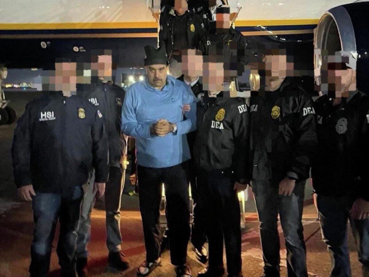    Захваченный властями США президент Венесуэлы Николас Мадуро