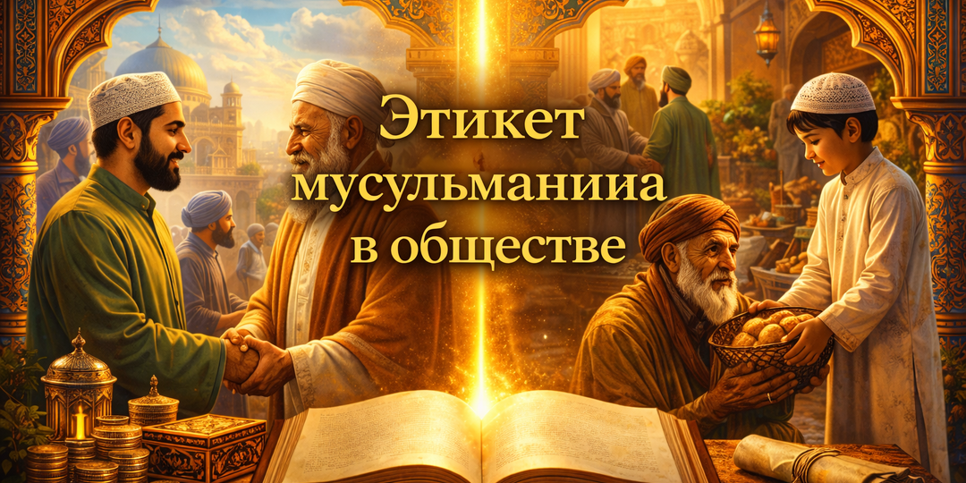 Этикет мусульманина в обществе