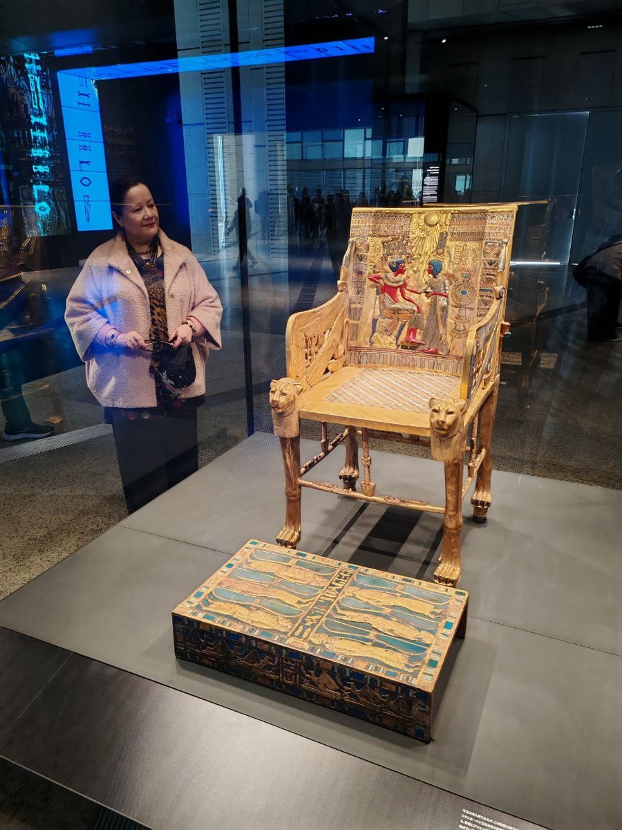 Трон египетских фараонов. Каир, фото О.Щербаковой