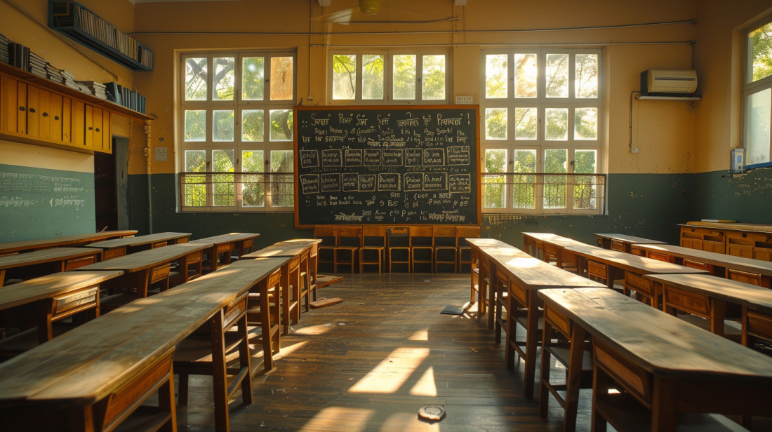 Вот начиналось всё: пустой класс, мел и мечта изменить жизни миллионов детей