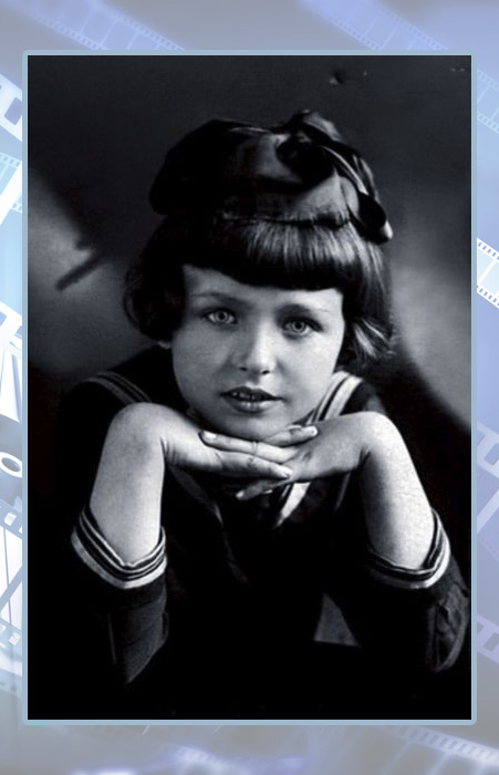 Наталья Фатеева в детстве.