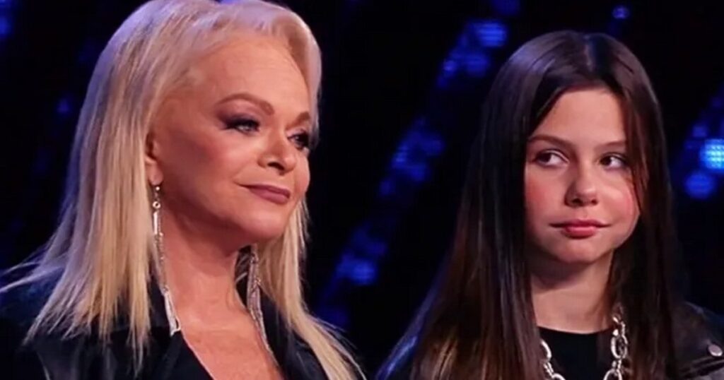    Кадр из шоу «Две звезды. Отцы и дети»