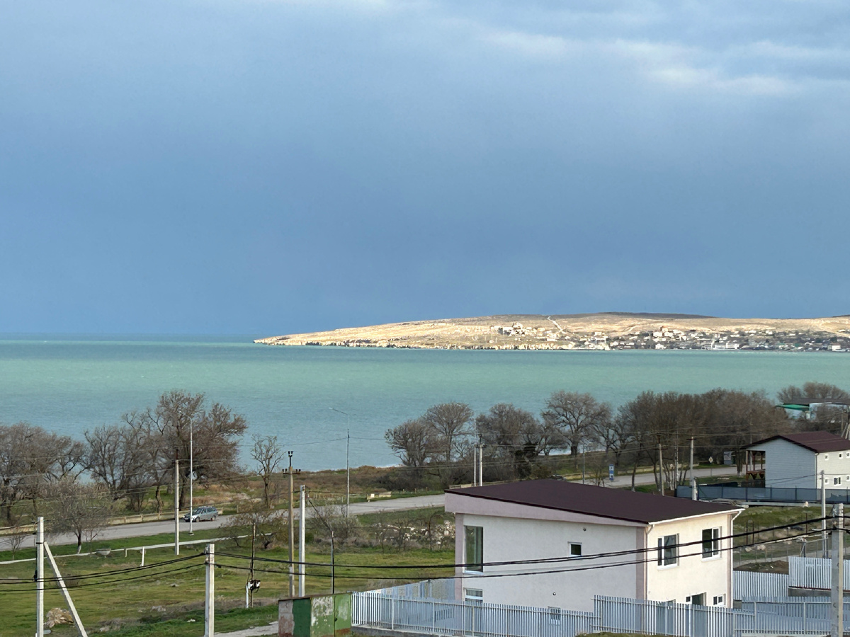 Зимний вид на мыс Казантип из нашего ТСН 