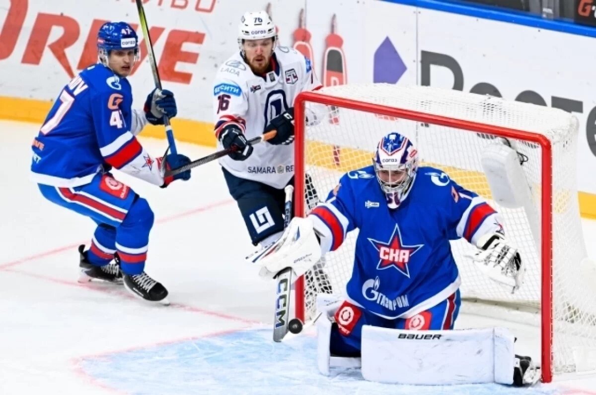    Тольяттинская «Лада» в матче с питерским СКА сломалась в овертайме