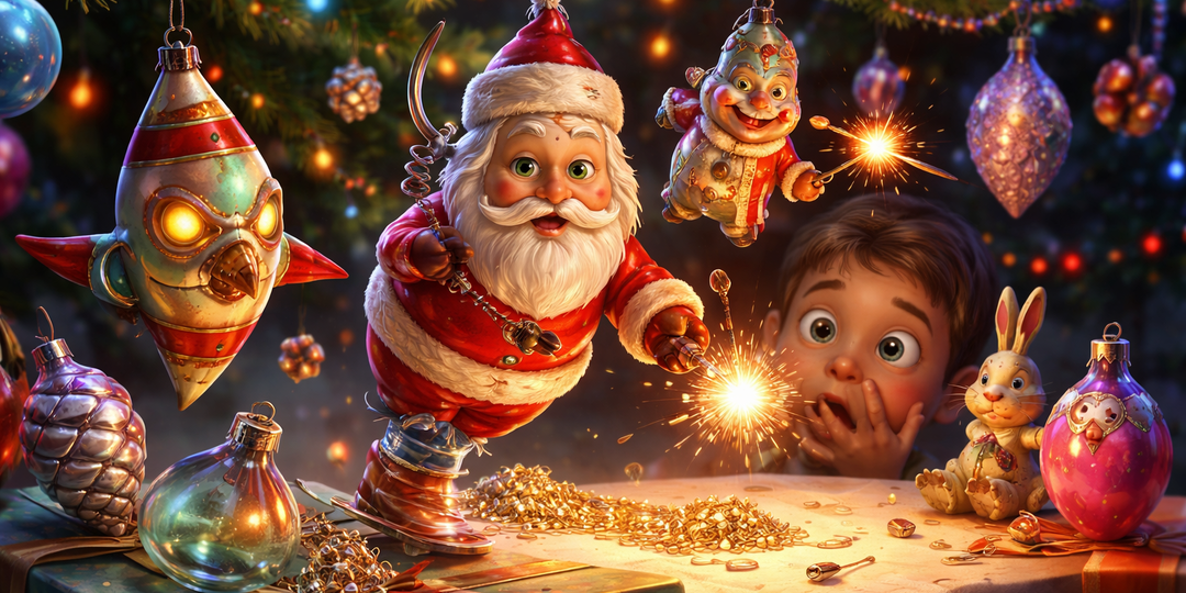 Осторожно, советские ёлочные игрушки!🌟