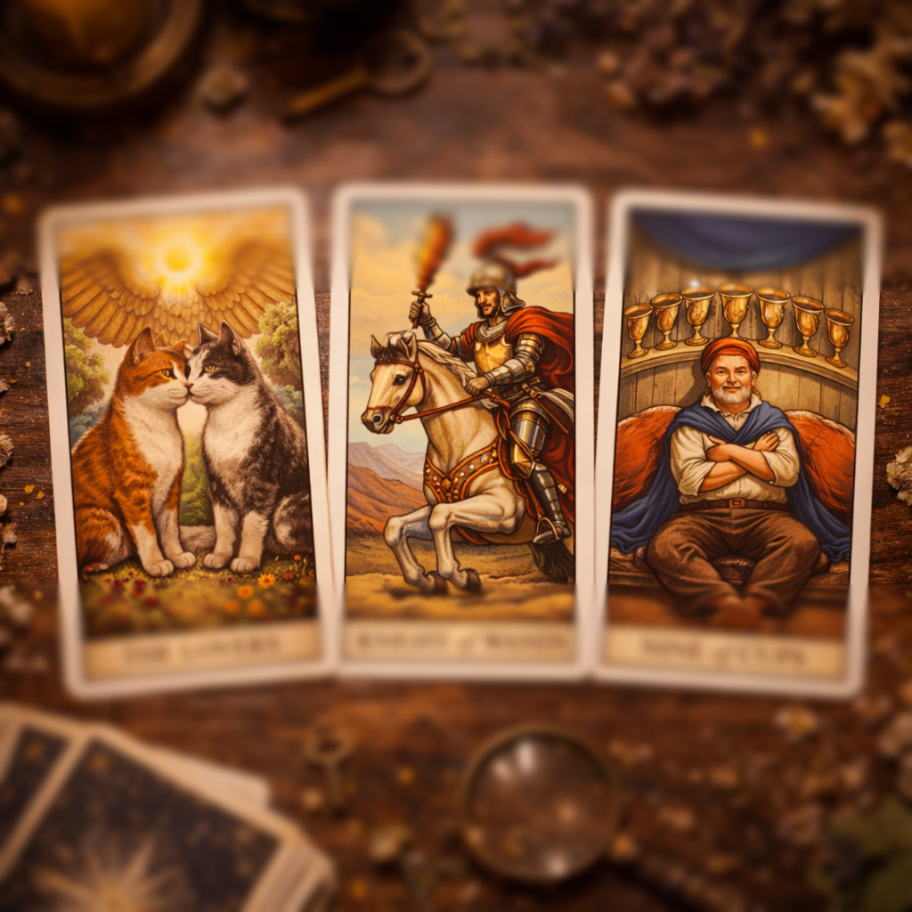 Ответ - в трёх картах Таро