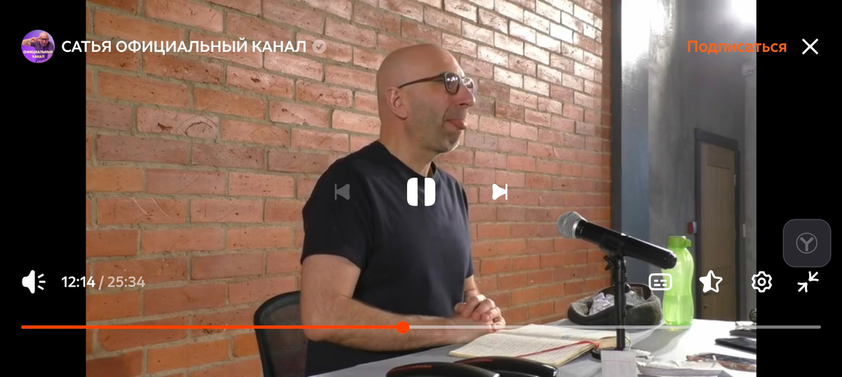 Скриншот из блога Статьи Дас. "Сатья в Дзене"  