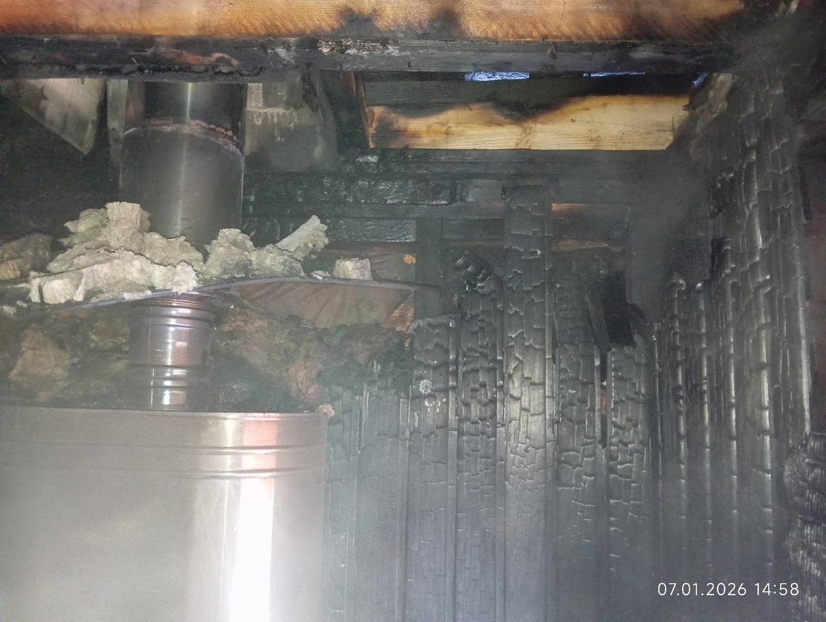    Баня загорелась в поселке под Сортавалойгруппа ВКонтакте 38-й пожарно-спасательной части Сортавалы