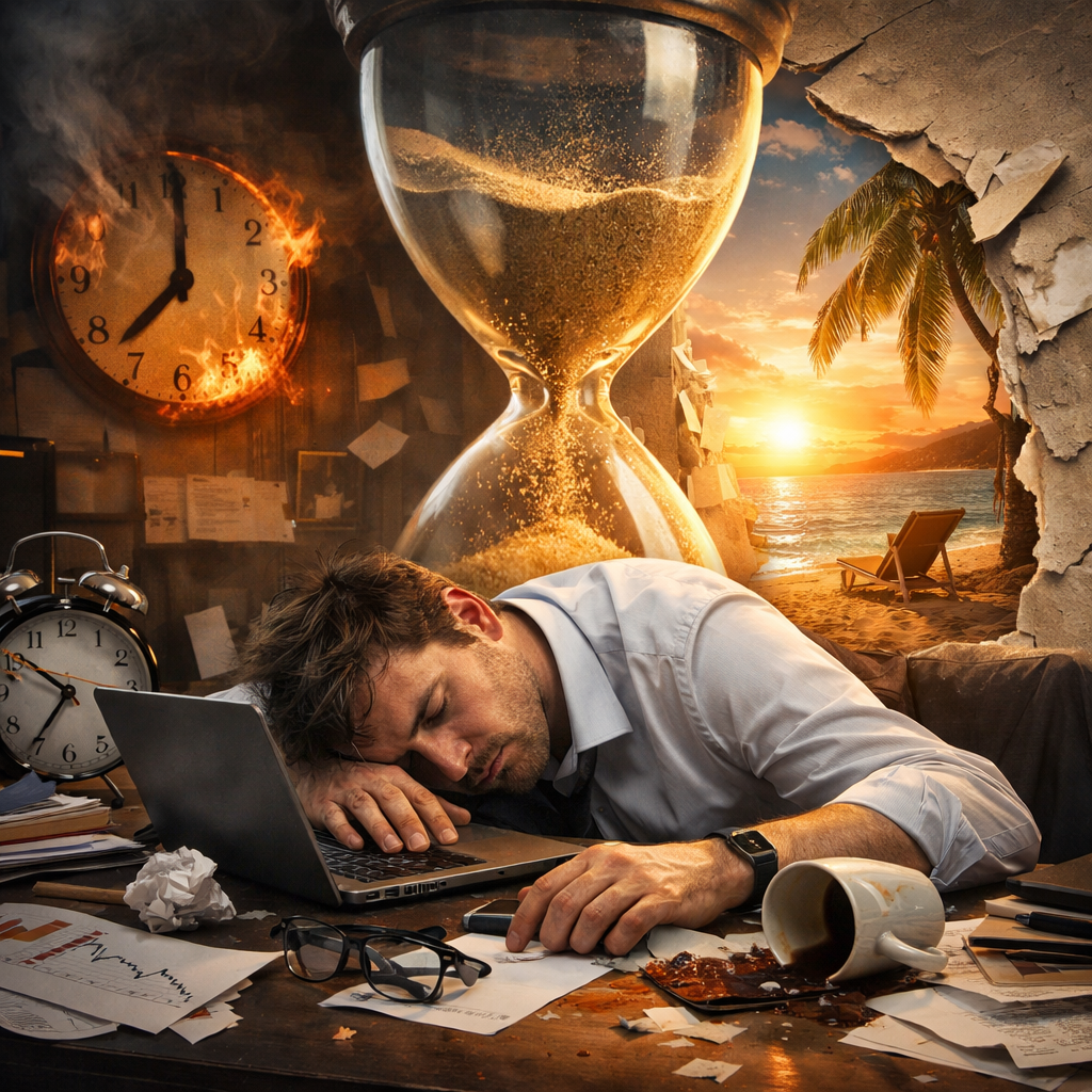 Почему выгорание на работе — это новая норма и как не потратить там всю свою жизнь