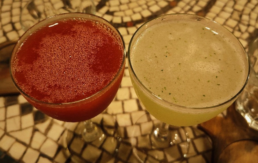 фото коктейлей сверху