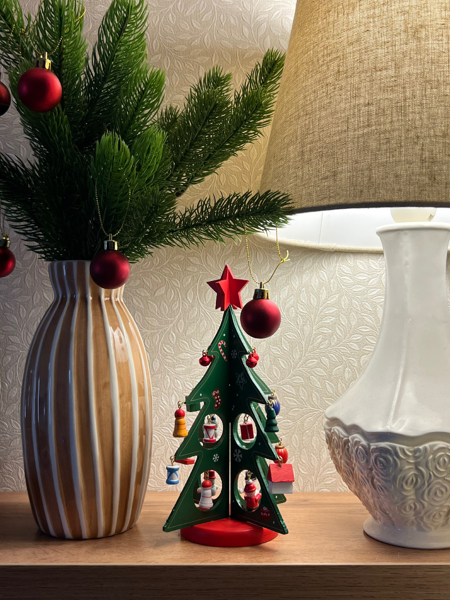 Минимум НГ декора на кухне