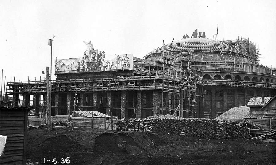 Как строили НОВАТ: театр оперы и балета, Новосибирск