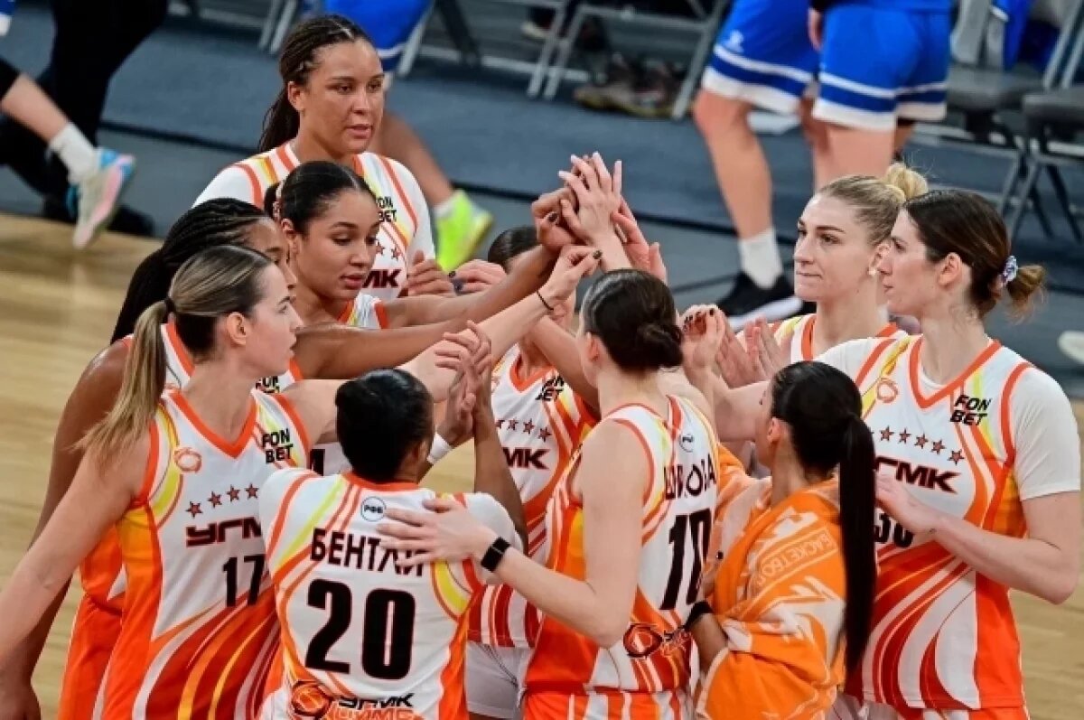    Екатеринбургские баскетболистки обыграли новосибирское «Динамо»