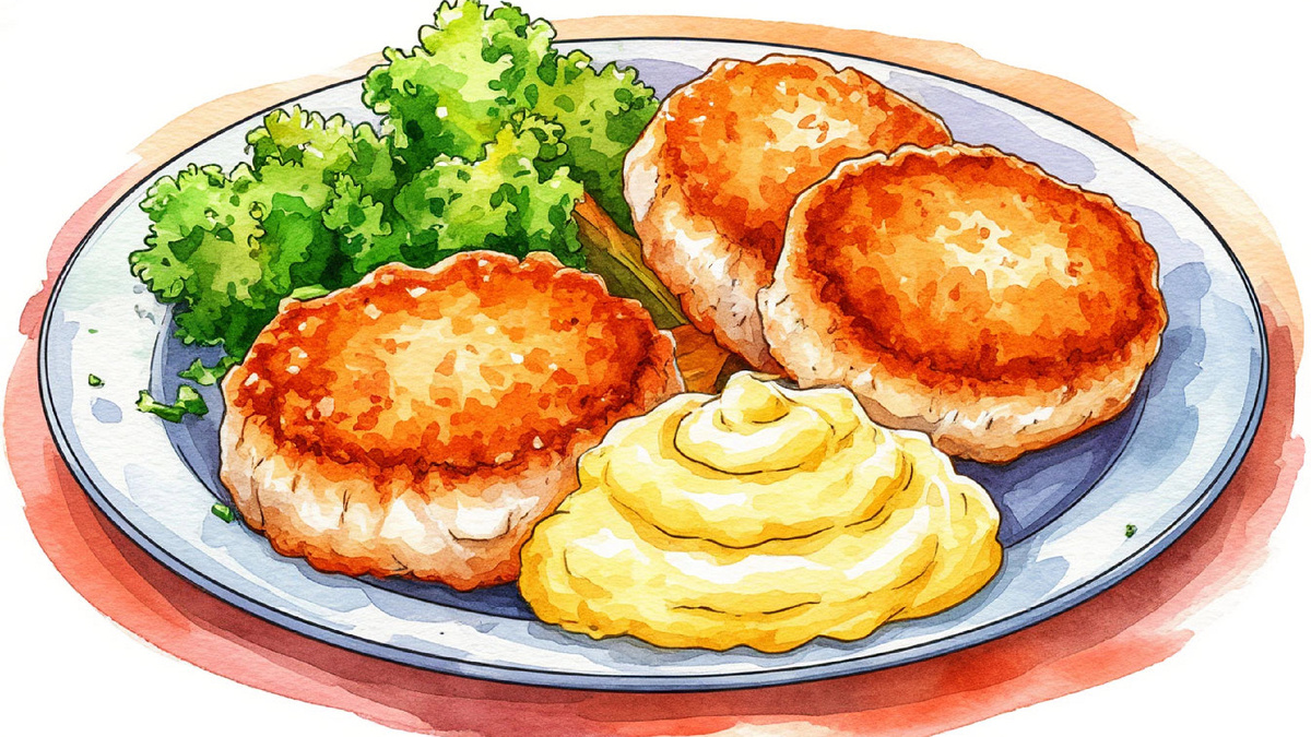 Аппетитные рыбные котлеты, могут соблазнить самого строго привереду