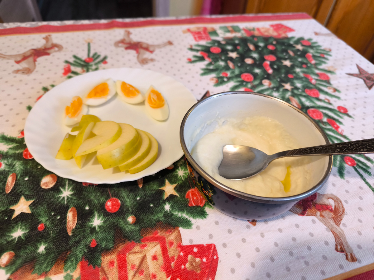 Завтрак 1: манная каша. Фото из личного архива