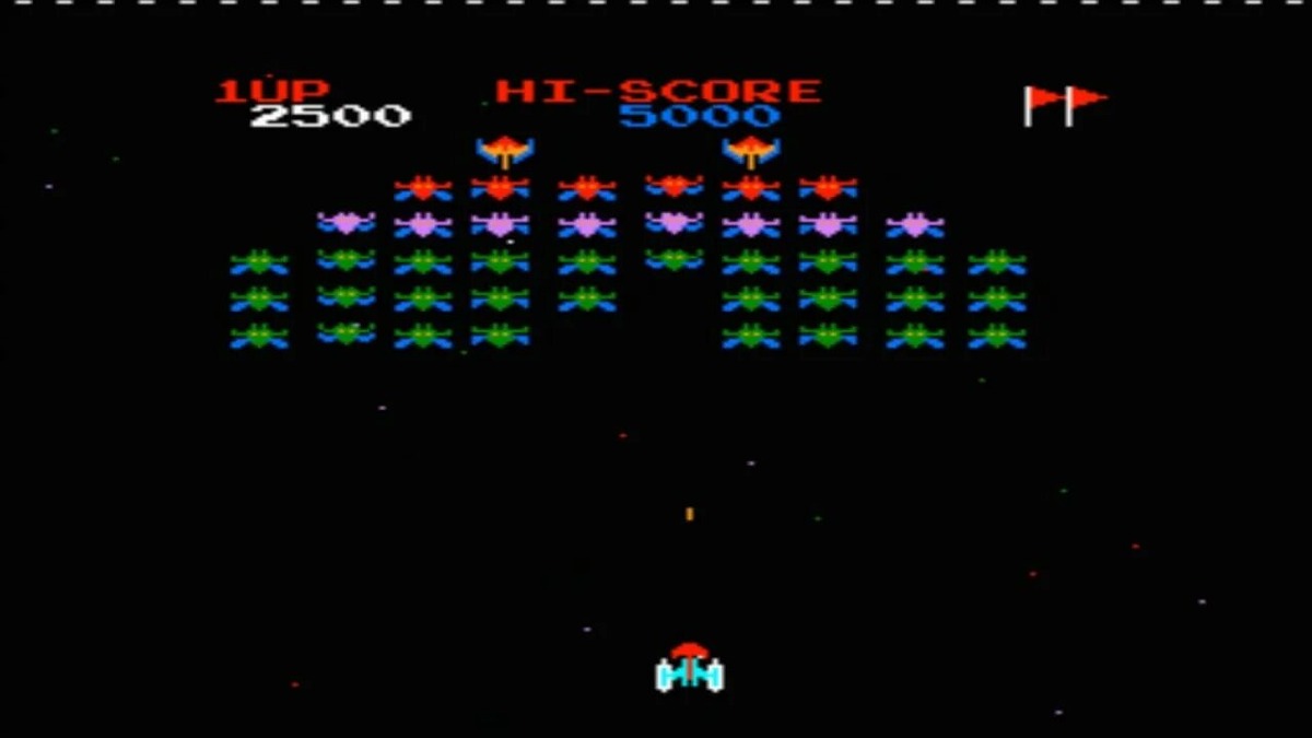 Легенды космоса: история Galaxian