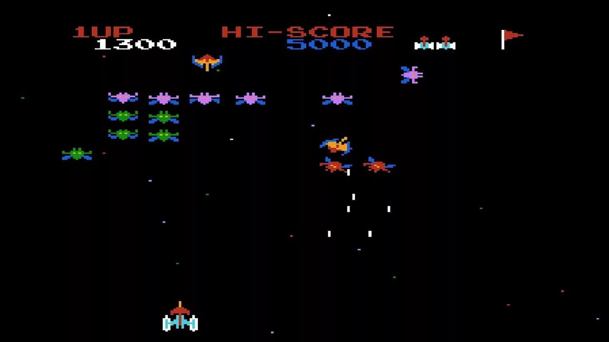 Легенды космоса: история Galaxian