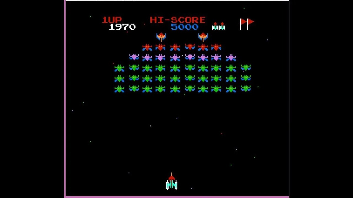 Легенды космоса: история Galaxian
