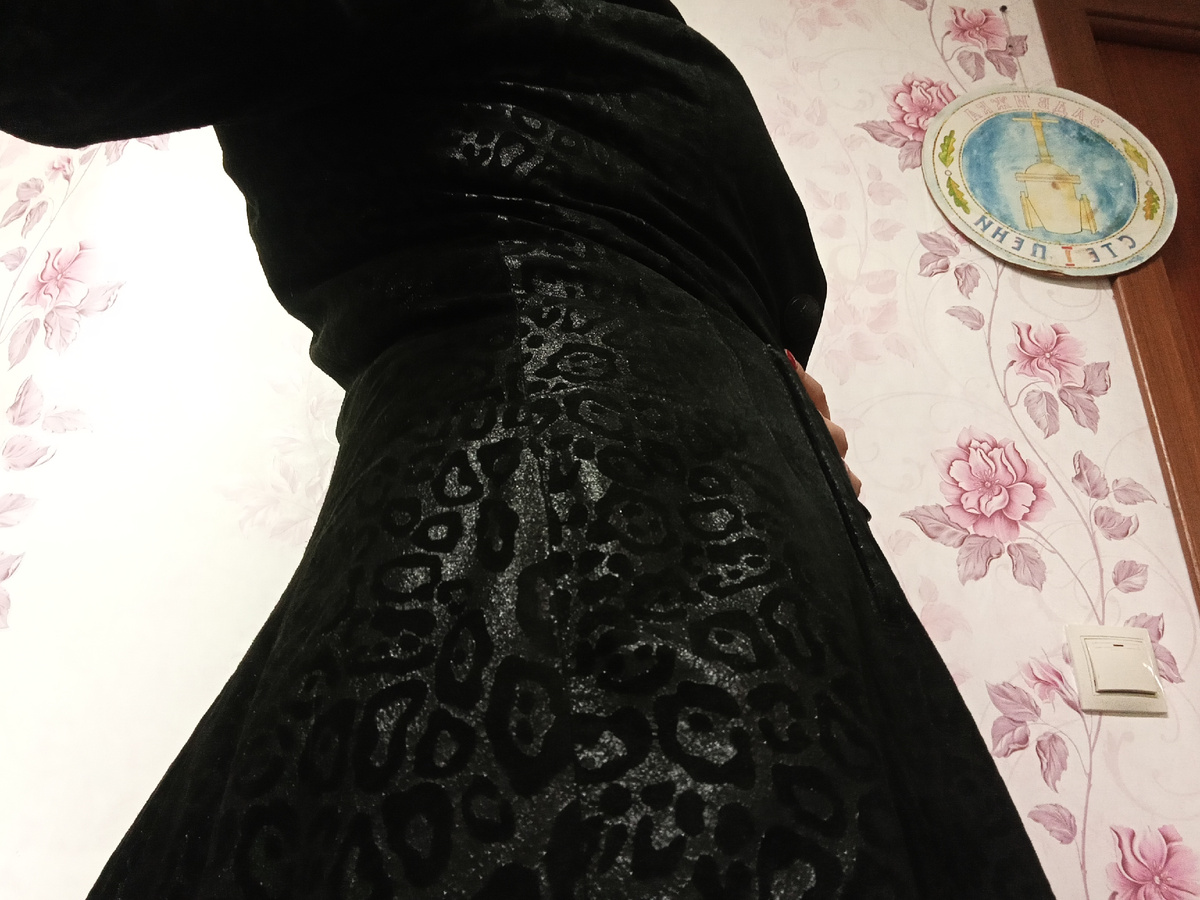 Прямо по талии