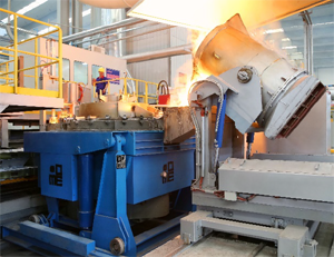    Литье тормозных барабанов автоматизировано