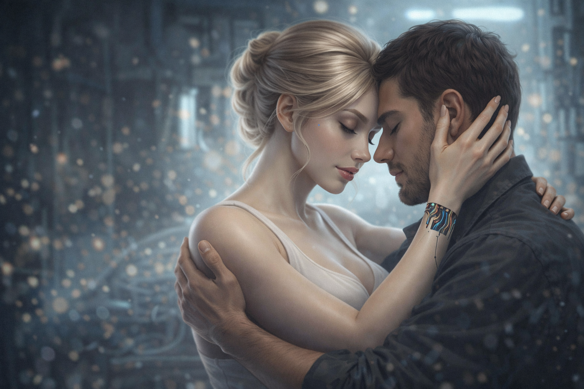 "Отвечу по-русски, дружелюбным тоном, потом прикрою глаза и придам лицу мечтательное выражение."  Неплохо сыграно, подружка!.