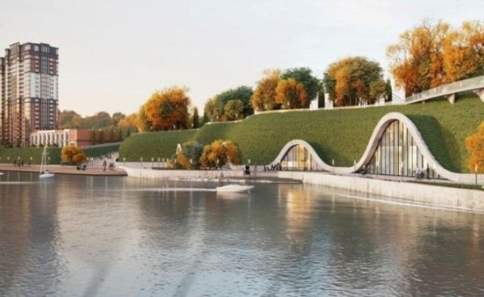    Проект участка набережной Оби. Источник: vk.com/barnaulgi