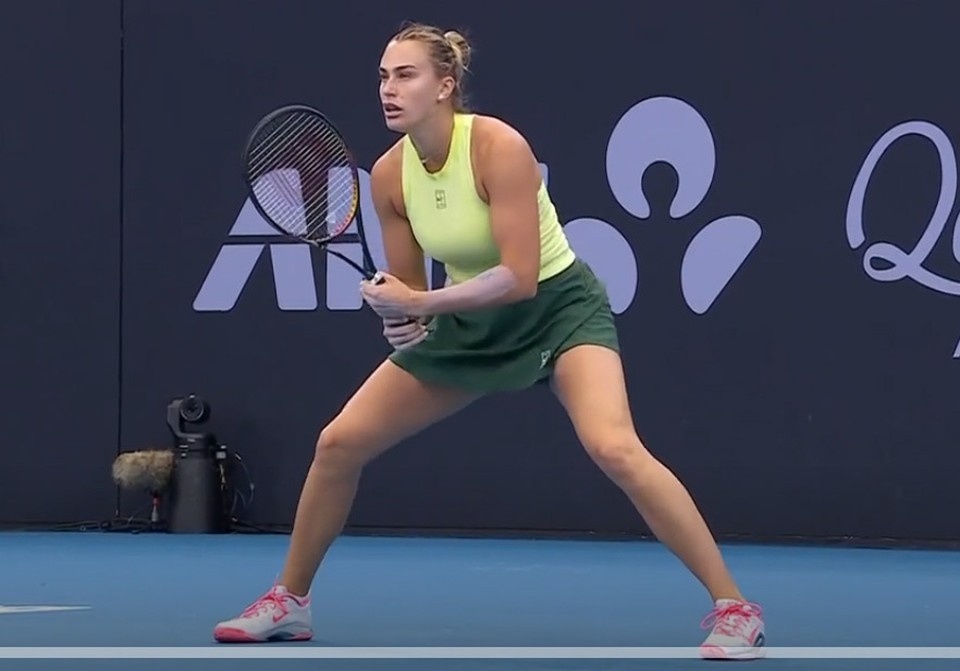    Соболенко вышла в четвертьфинал. Фото: кадр видео